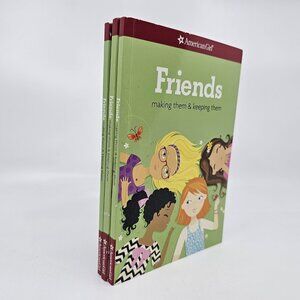 American Girl Friends Making Them & Keeping Them Books Paperback 2019 Lot of 3